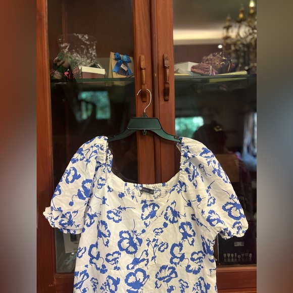 M&S Collection
Linen Rich Floral Square Neck Midi Dress - Picture 3 of 3